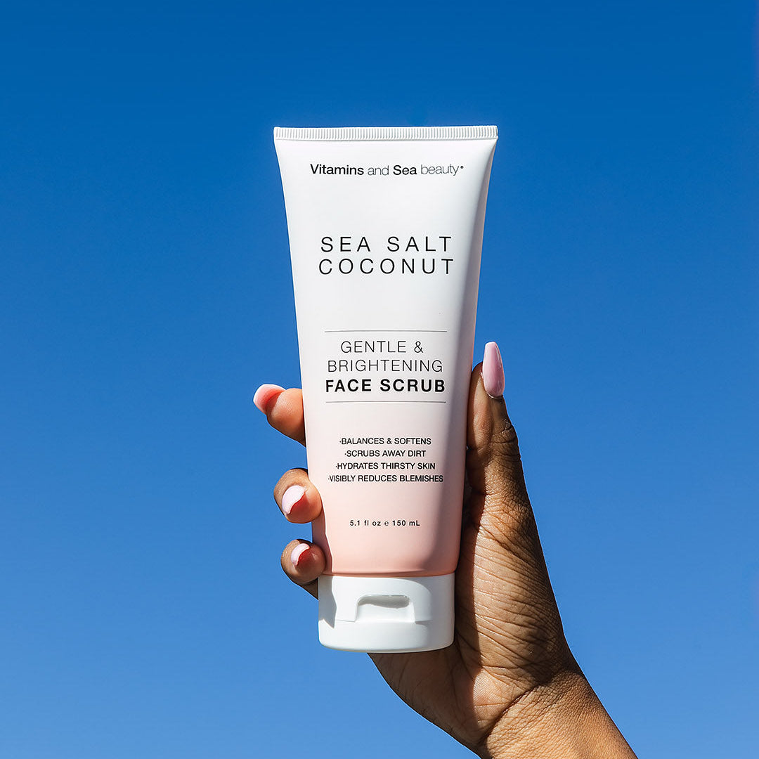 Sea Salt + Coconut Gentle & Brightening Scrub