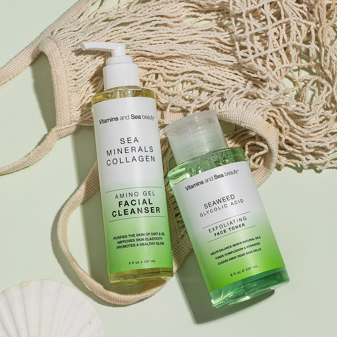 Seaweed + Glycolic Acid Exfoliating Face Toner