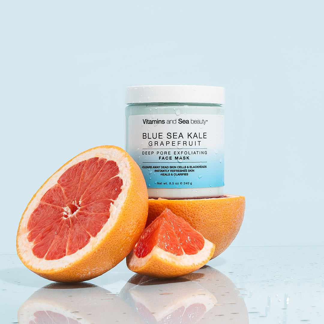 Blue Sea Kale + Grapefruit Deep Pore Exfoliating Face Mask