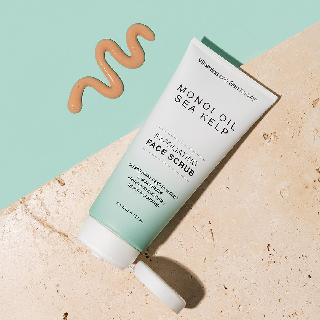 Monoi Oil + Sea Kelp Exfoliating Face Scrub