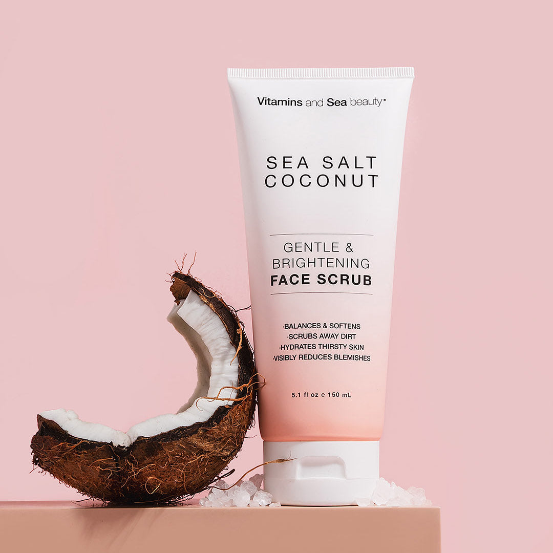 Sea Salt + Coconut Gentle & Brightening Scrub
