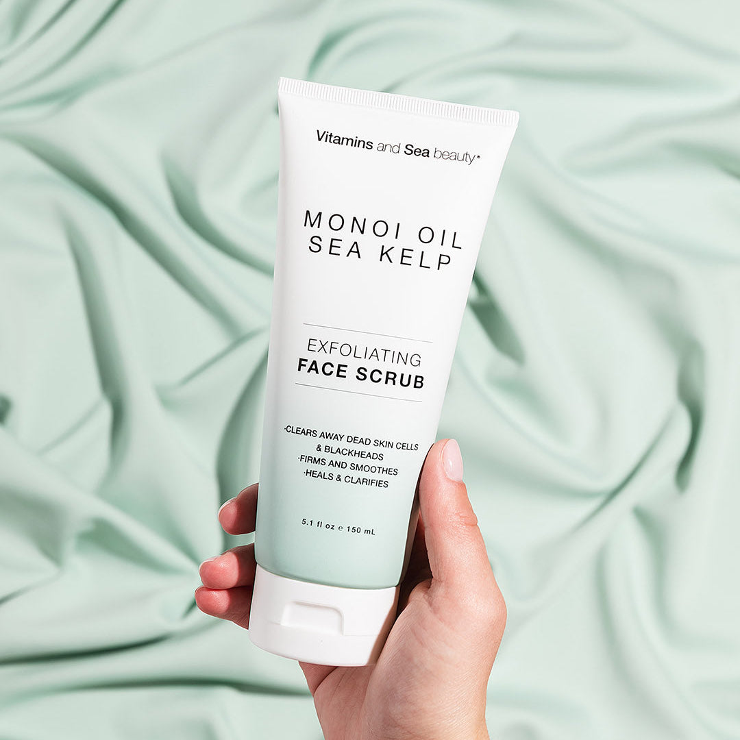Monoi Oil + Sea Kelp Exfoliating Face Scrub