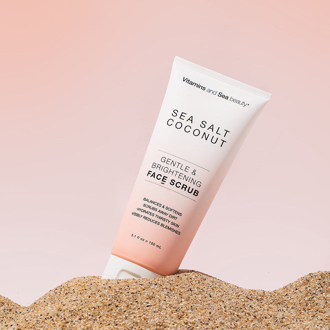 Sea Salt + Coconut Gentle & Brightening Scrub