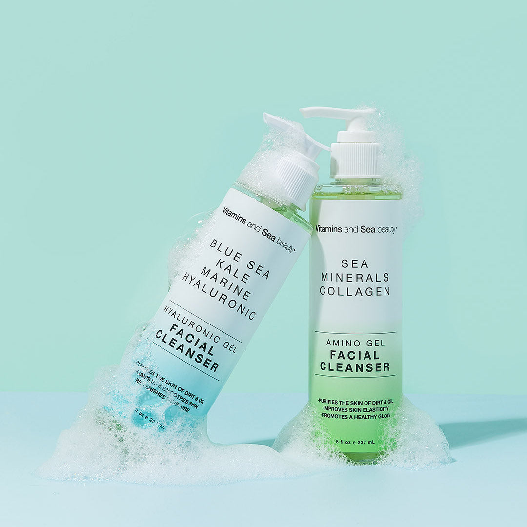 Blue Sea Kale + Marine Hyaluronic Gel Facial Cleanser