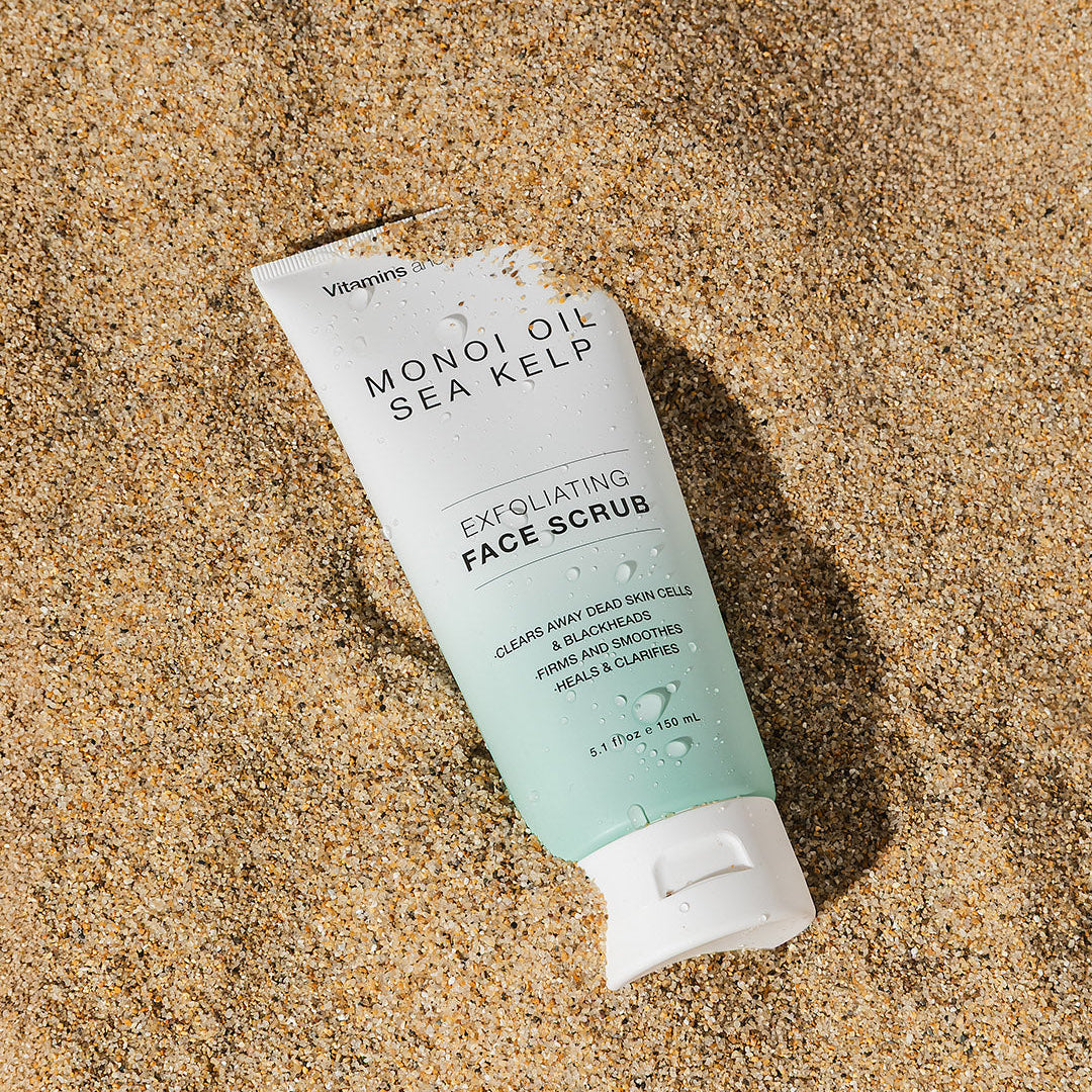 Monoi Oil + Sea Kelp Exfoliating Face Scrub