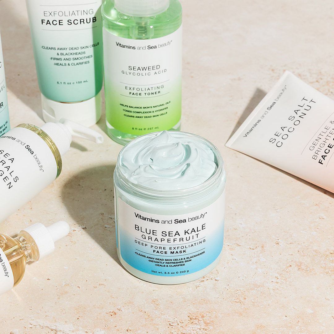 Blue Sea Kale + Grapefruit Deep Pore Exfoliating Face Mask