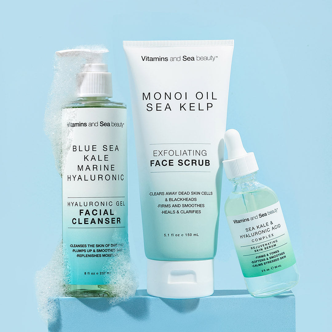 Blue Sea Kale + Marine Hyaluronic Gel Facial Cleanser