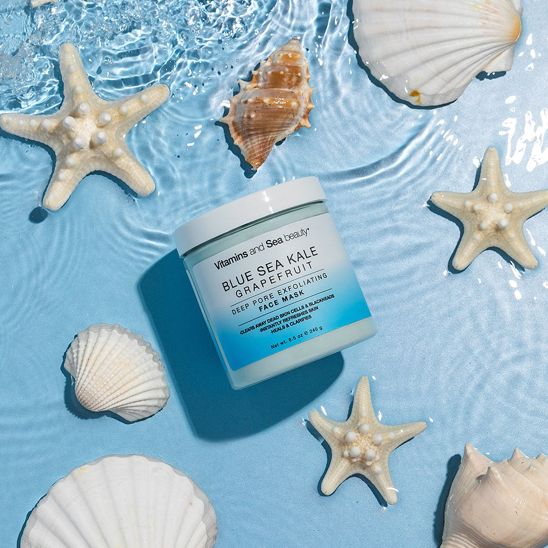 Blue Sea Kale + Grapefruit Deep Pore Exfoliating Face Mask