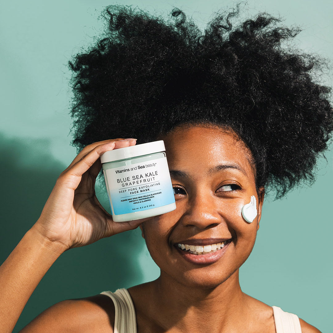 Blue Sea Kale + Grapefruit Deep Pore Exfoliating Face Mask