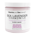 Load image into Gallery viewer, Sea Lavender &amp; Chamomile Overnight Hydration Sleep Mask
