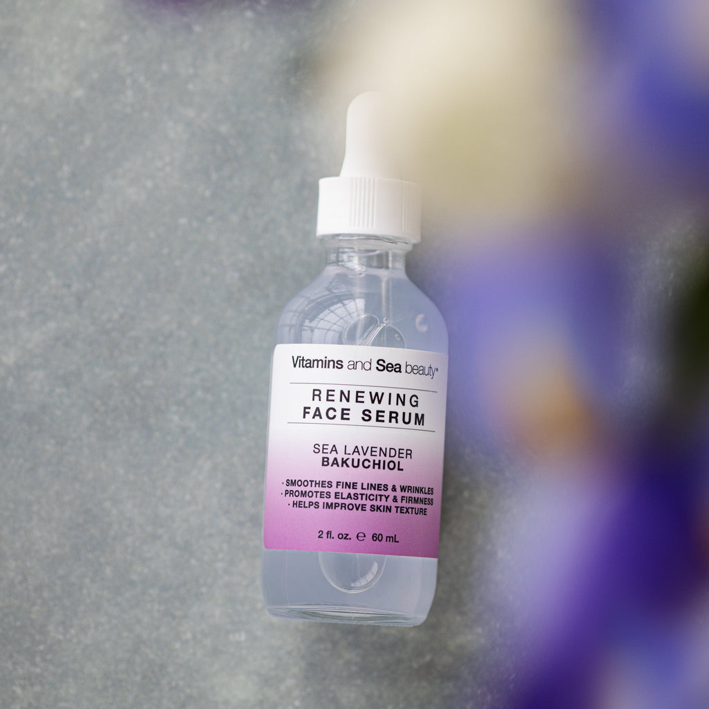 Sea Lavender + Bakuchiol Renewing Face Serum