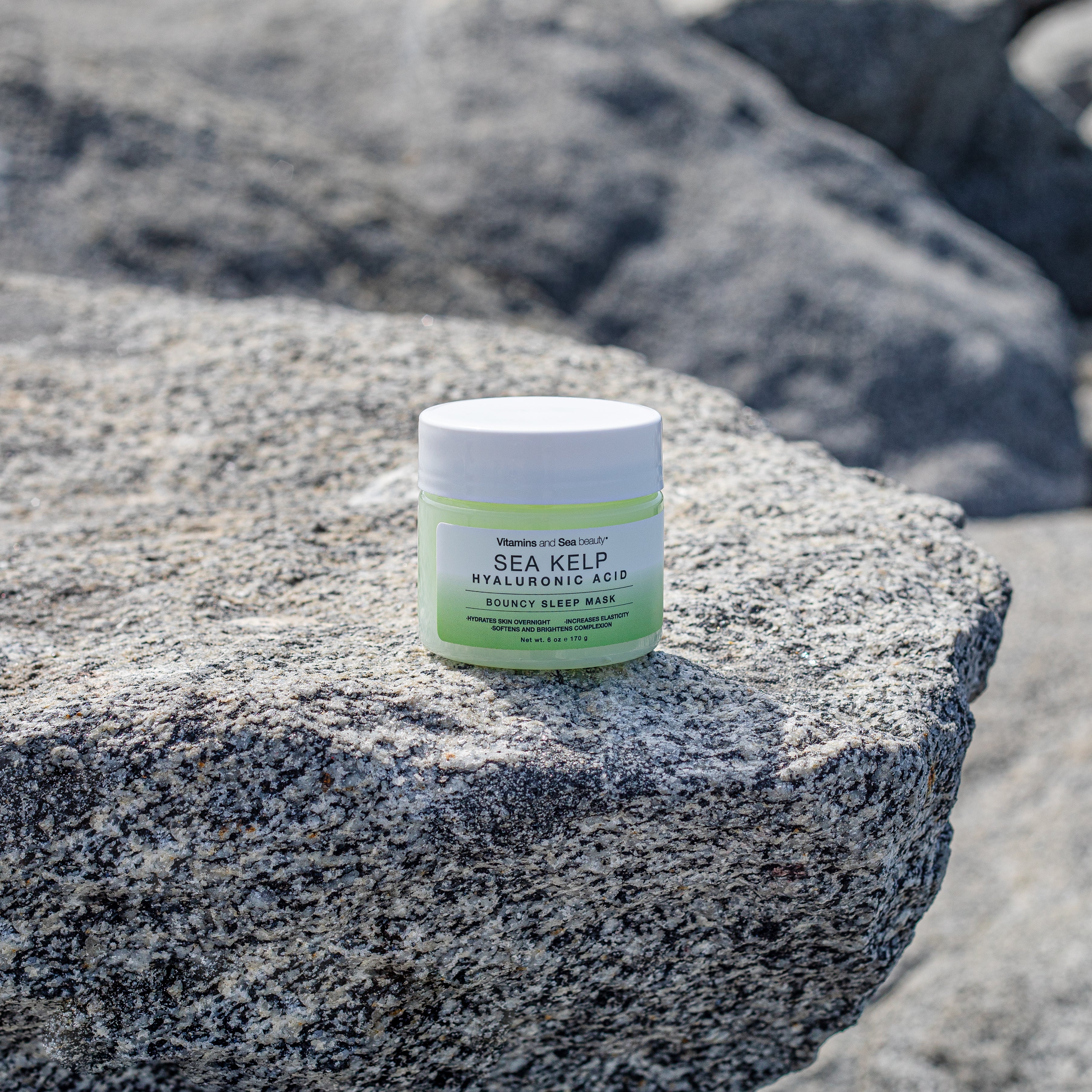 Sea Kelp + Hyaluronic Acid Bouncy Sleep Mask – Vitamins and