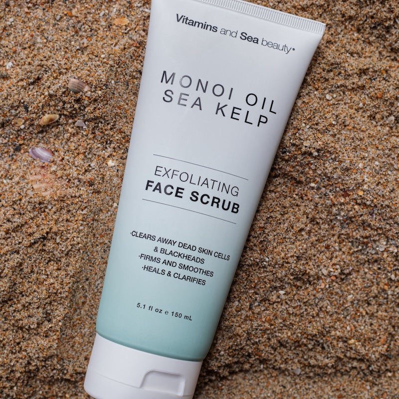 Monoi Oil + Sea Kelp Exfoliating Face Scrub