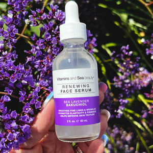 Sea Lavender + Bakuchiol Renewing Face Serum