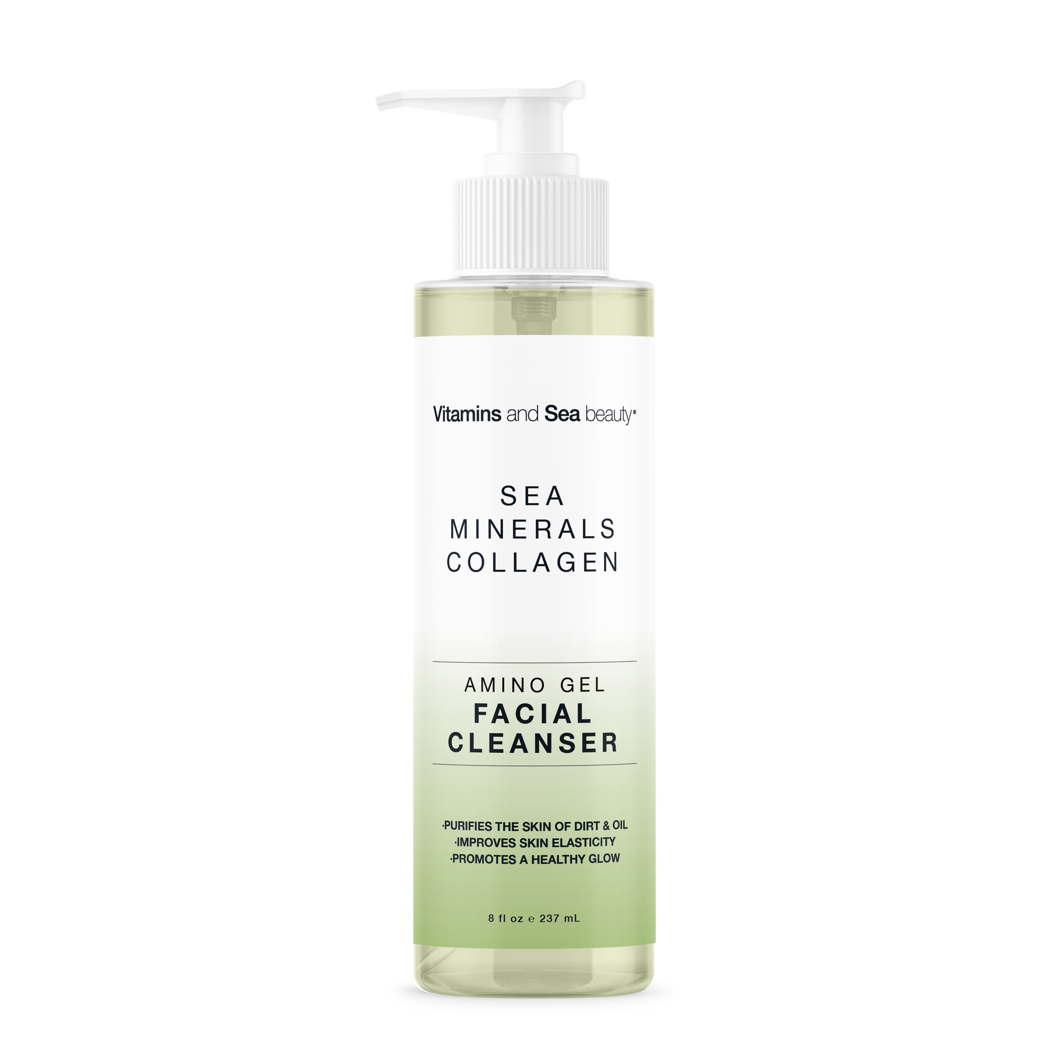 Sea Minerals + Collagen Amino Gel Facial Cleanser – Vitamins and