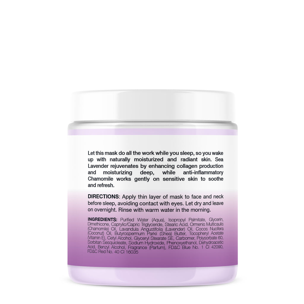 Sea Lavender + Chamomile Overnight Hydration Sleep Mask