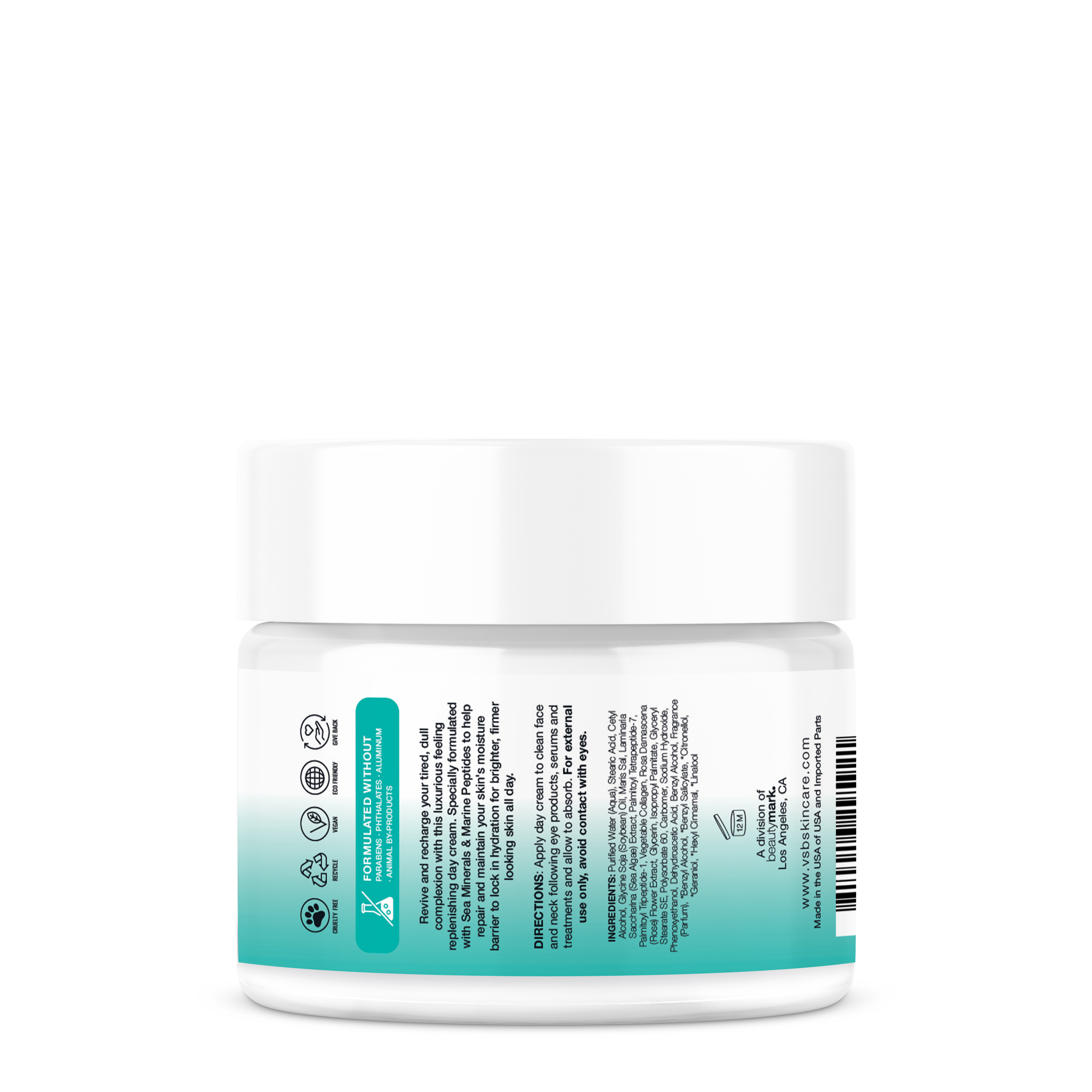 Sea Minerals + Marine Peptides Replenishing Day Cream