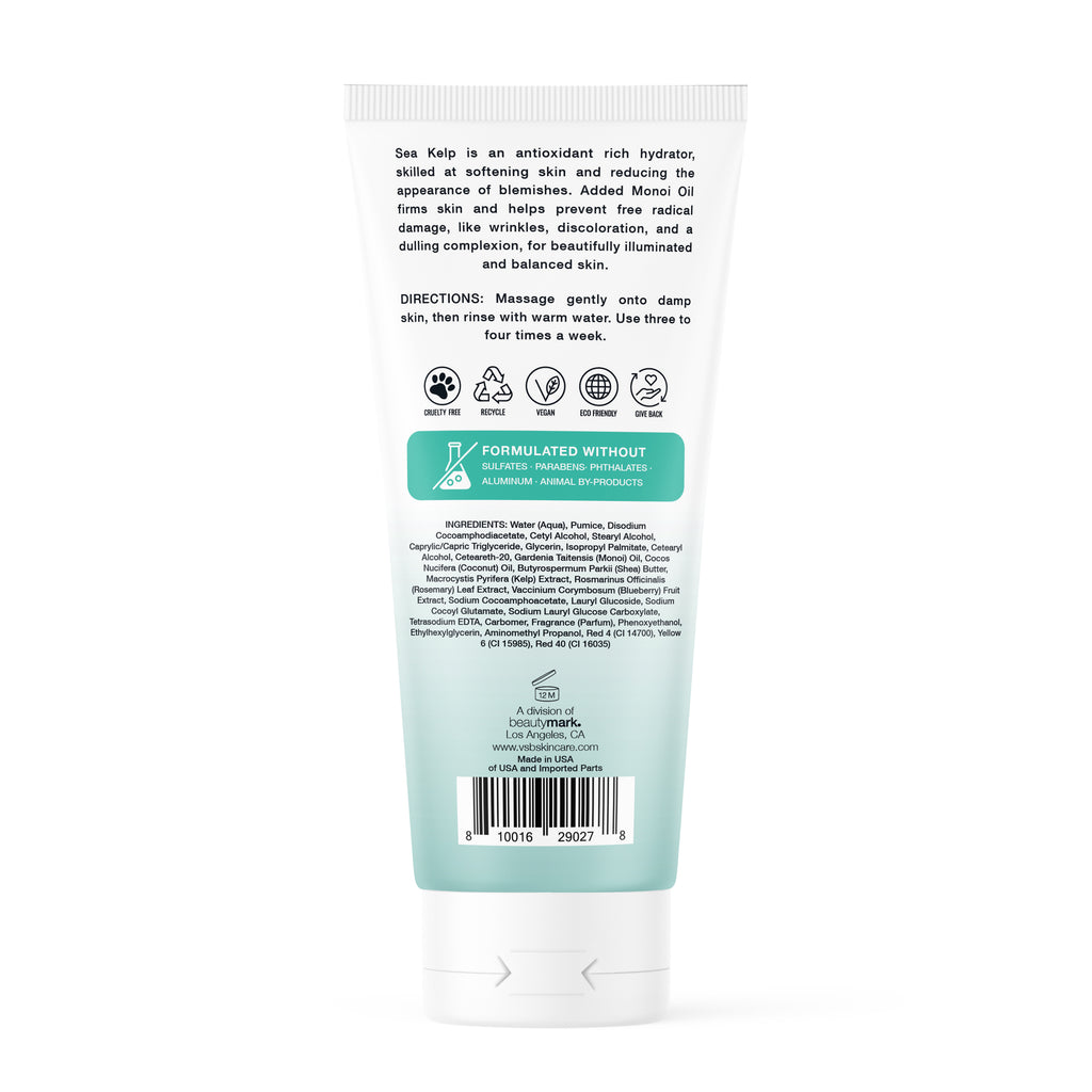 Monoi Oil + Sea Kelp Exfoliating Face Scrub