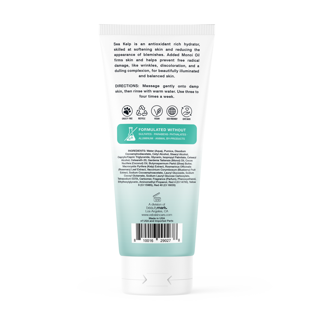 Monoi Oil + Sea Kelp Exfoliating Face Scrub
