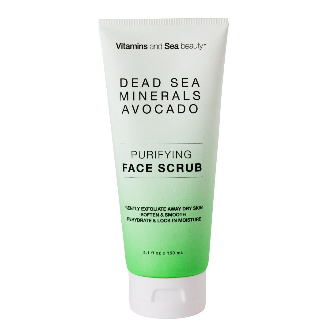 Dead Sea Minerals + Avocado Purifying Facial Scrub