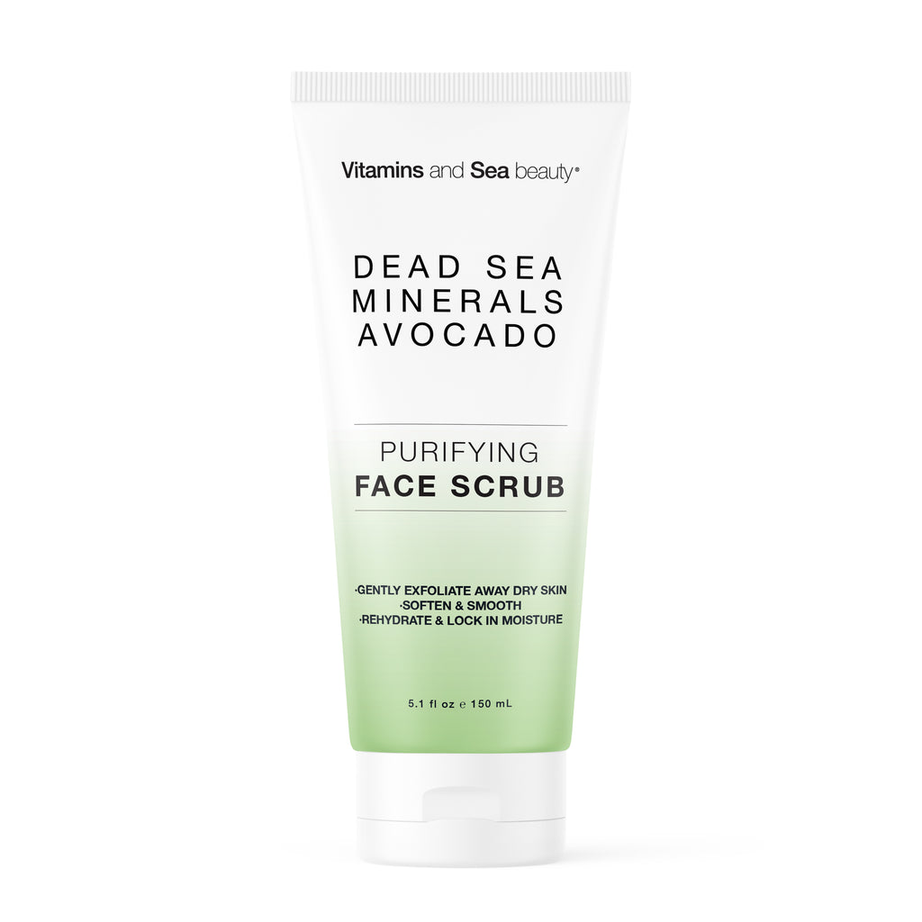 Dead Sea Minerals + Avocado Purifying Facial Scrub