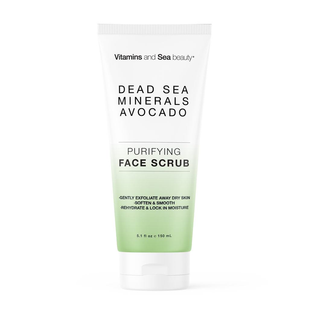 Dead Sea Minerals + Avocado Purifying Facial Scrub