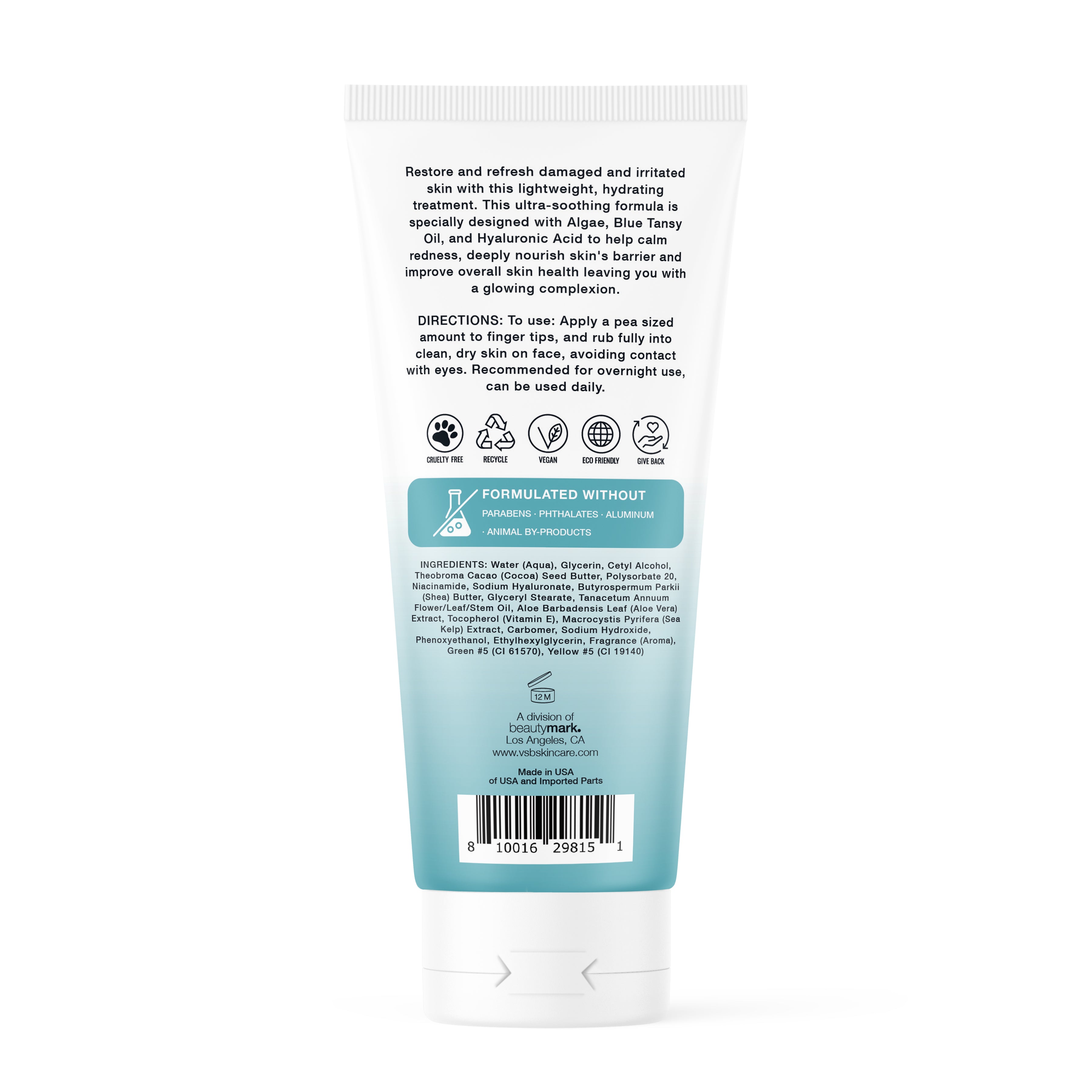 Marine Algae + Blue Tansy Multipurpose Facial Treatment