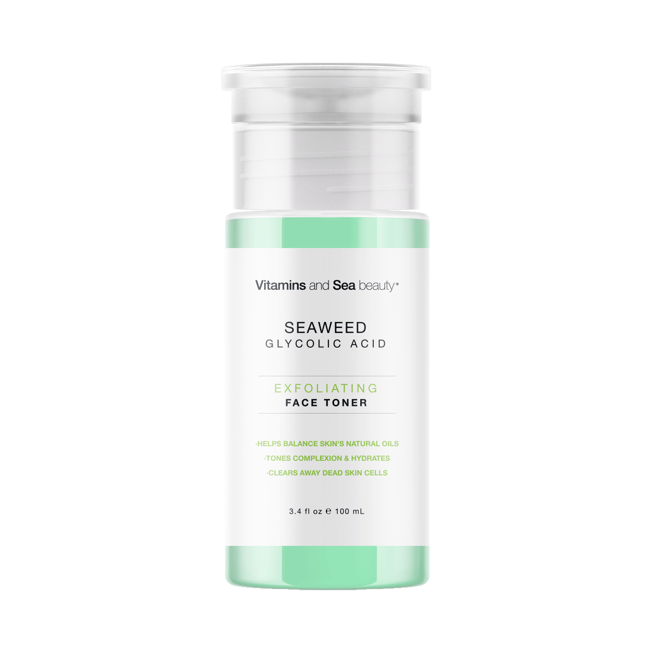 Seaweed + Glycolic Acid Exfoliating Face Toner