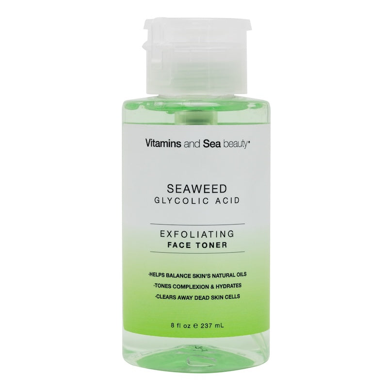 Seaweed + Glycolic Acid Exfoliating Face Toner