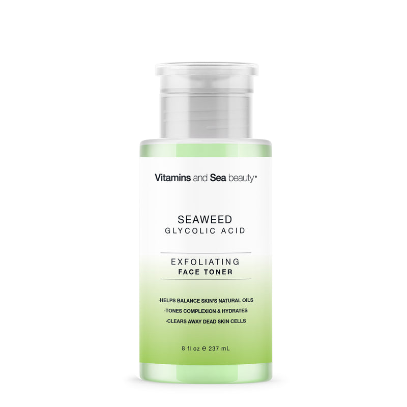 Seaweed + Glycolic Acid Exfoliating Face Toner