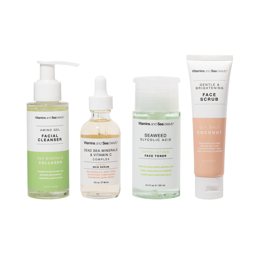 Skincare Mini's & Travel Pouch