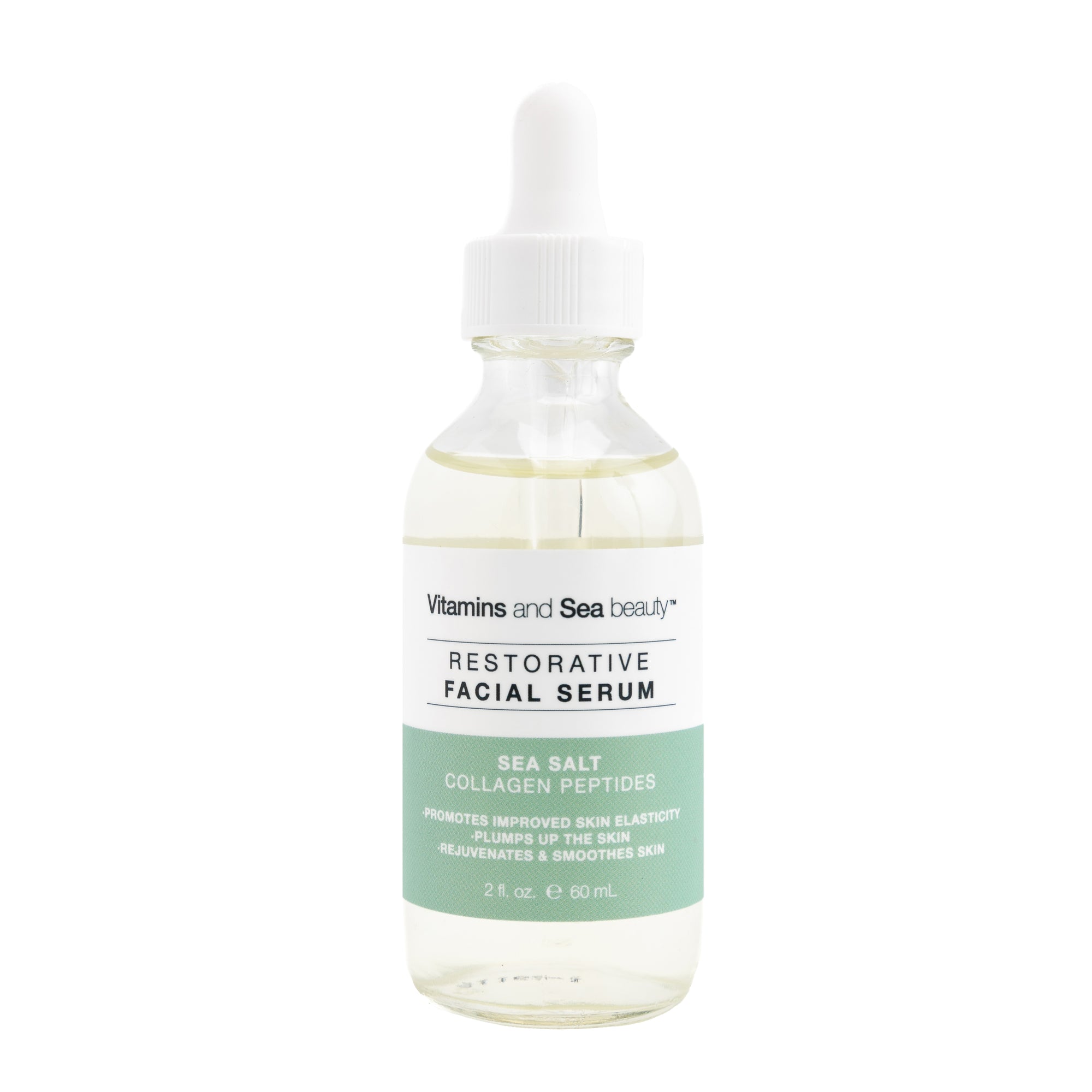 Sea Salt + Collagen Peptides Restorative Facial Serum