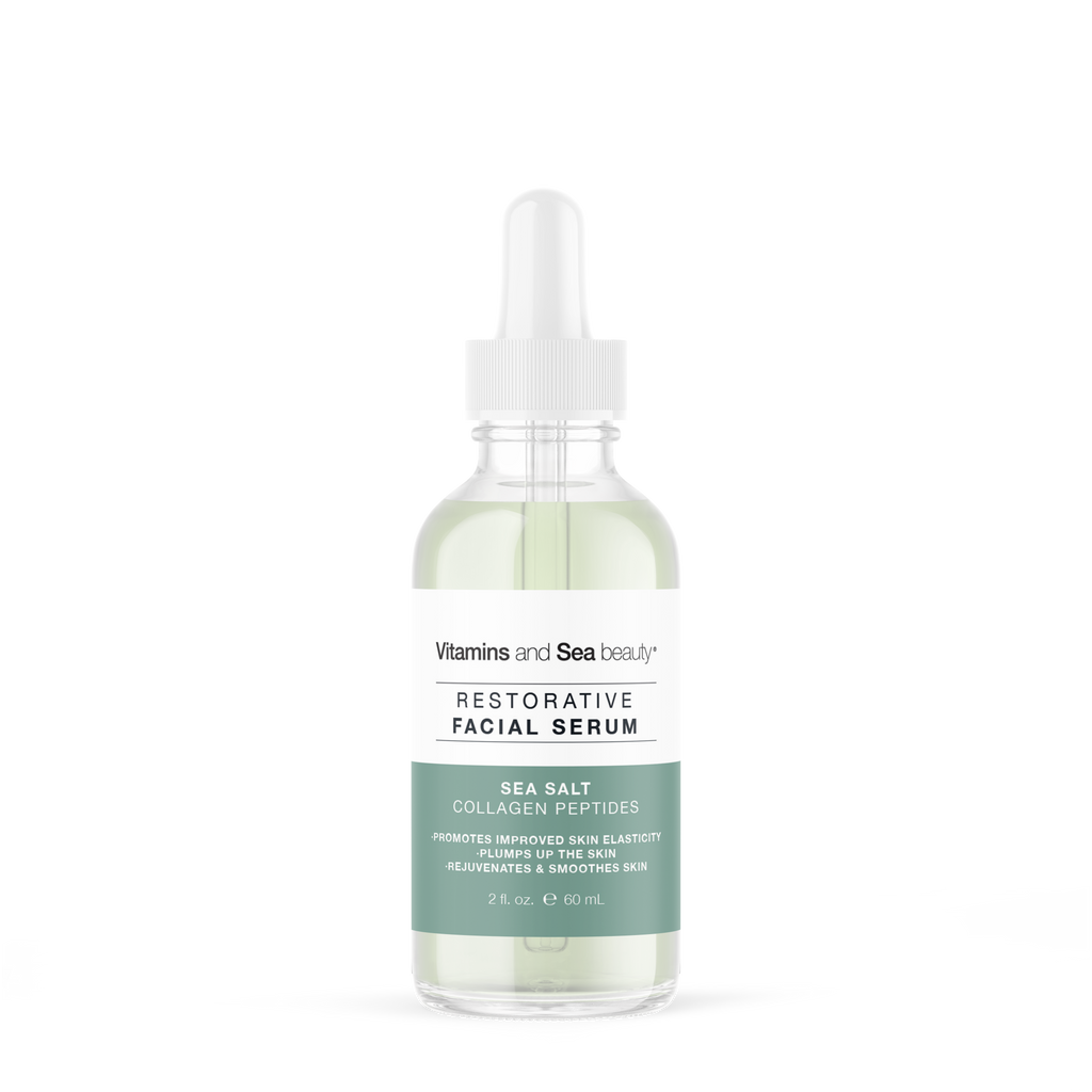 Sea Salt + Collagen Peptides Restorative Facial Serum