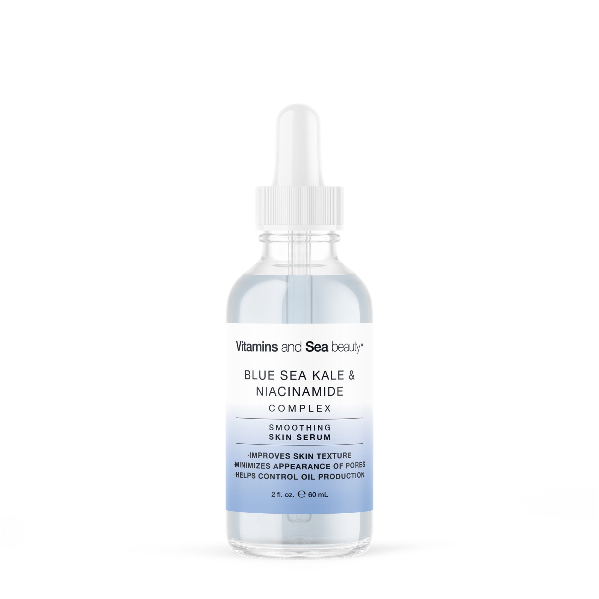 Blue Sea Kale + Niacinamide Smoothing Facial Serum