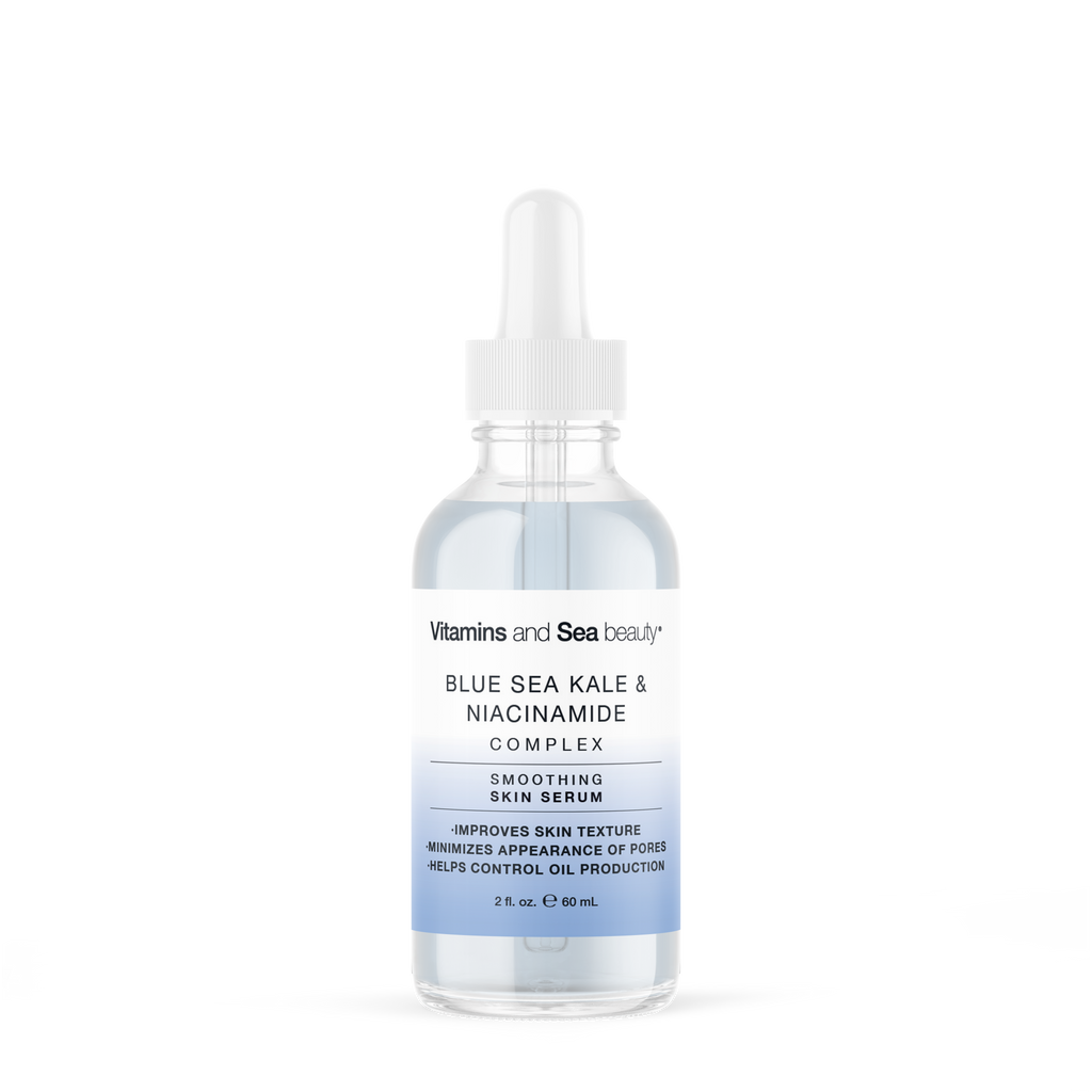 Blue Sea Kale + Niacinamide Smoothing Facial Serum
