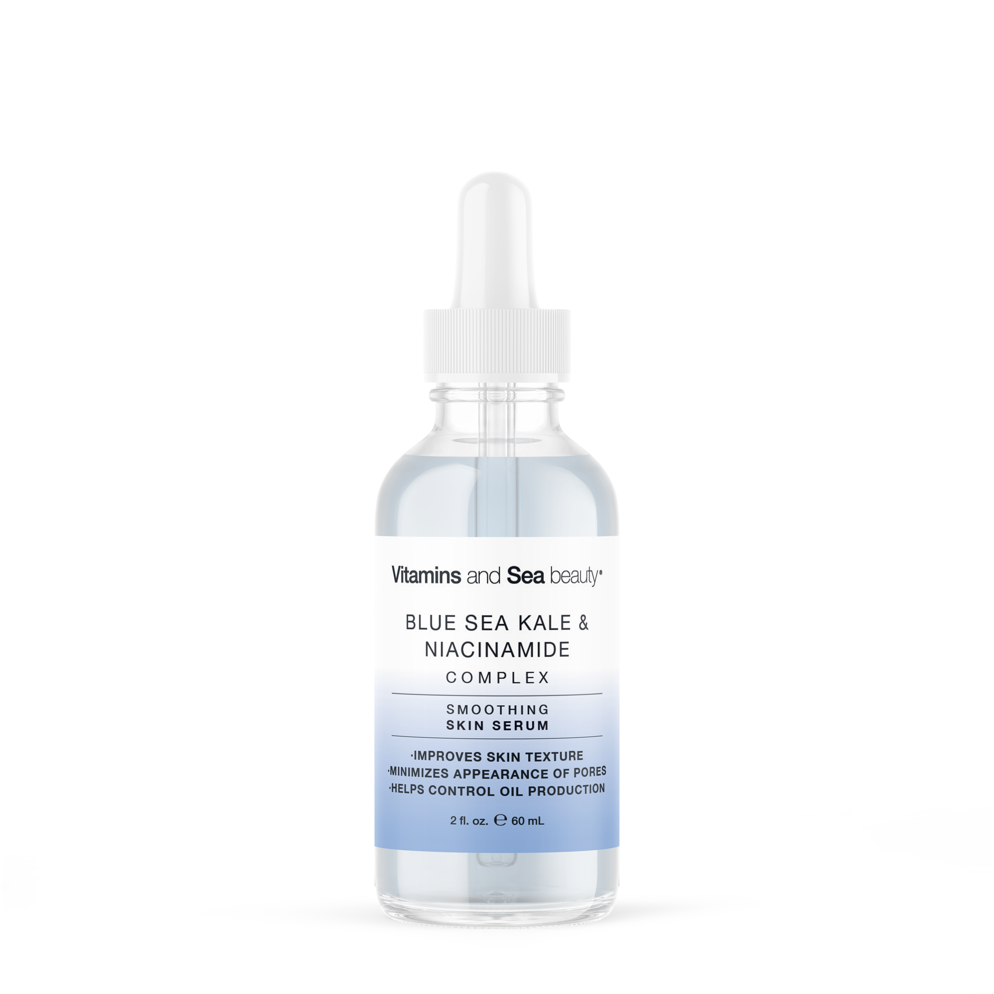 Blue Sea Kale + Niacinamide Smoothing Facial Serum