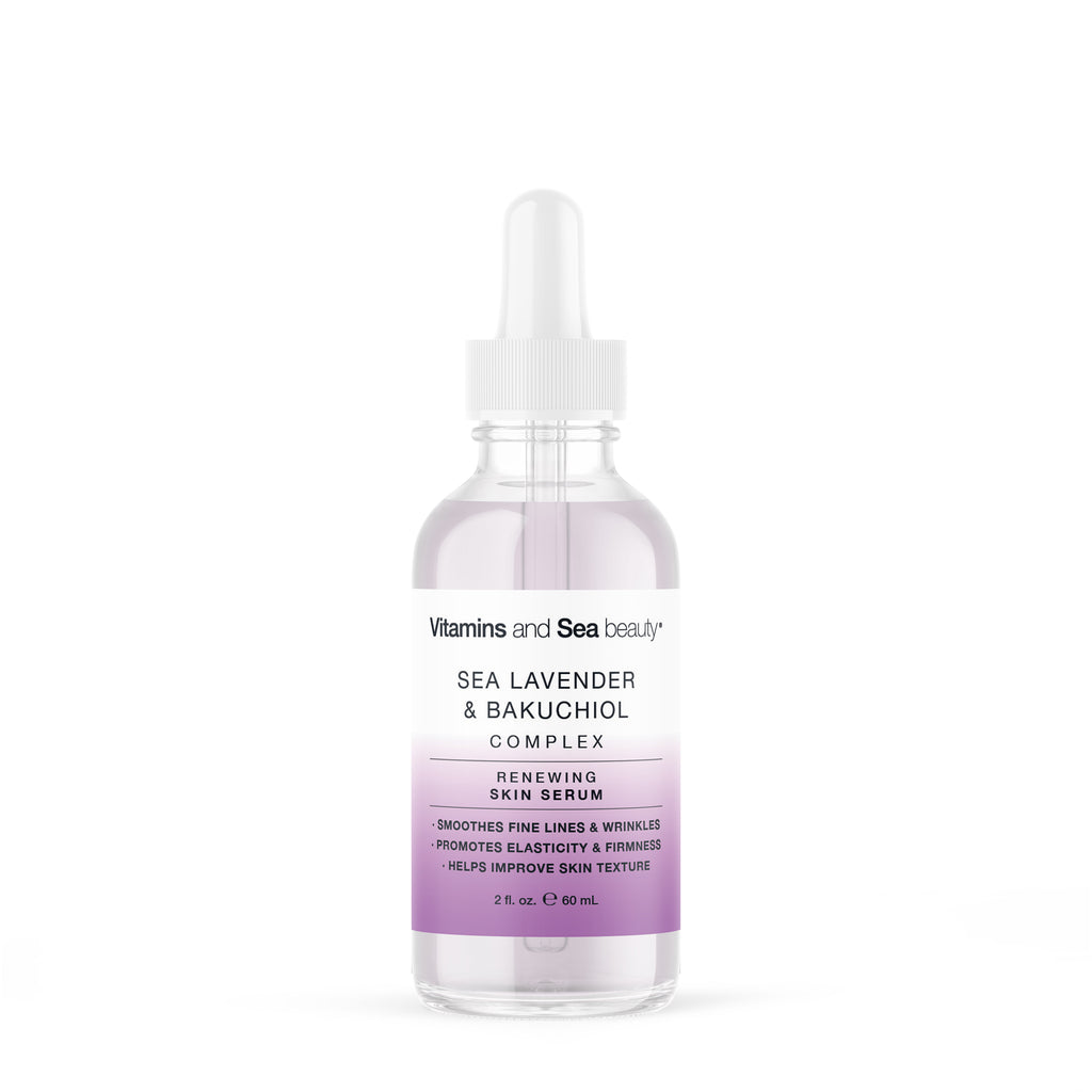 Sea Lavender + Bakuchiol Renewing Face Serum