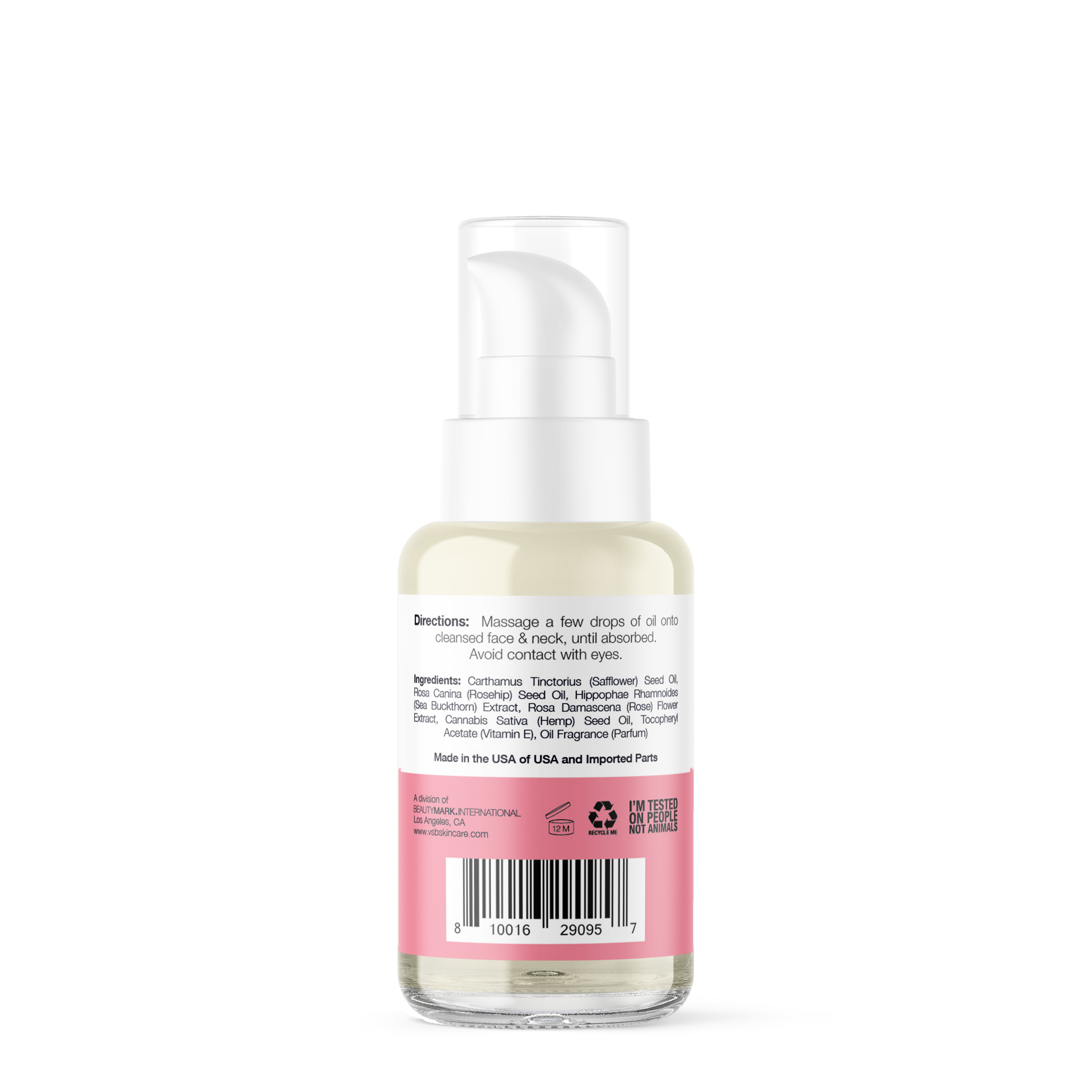 Rosehip + Sea Buckthorn Moisturizing Facial Oil