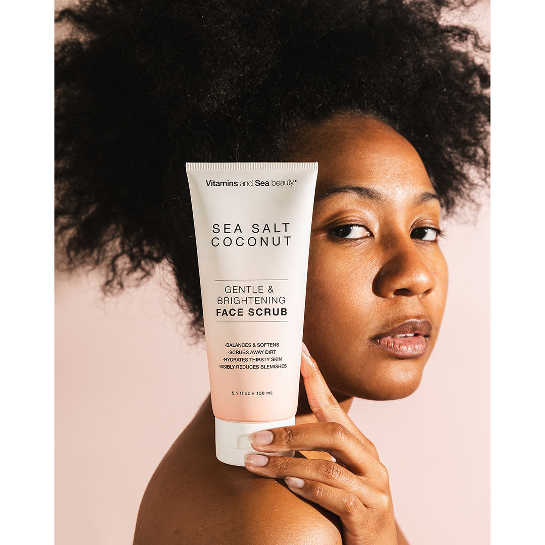 Sea Salt + Coconut Gentle & Brightening Scrub