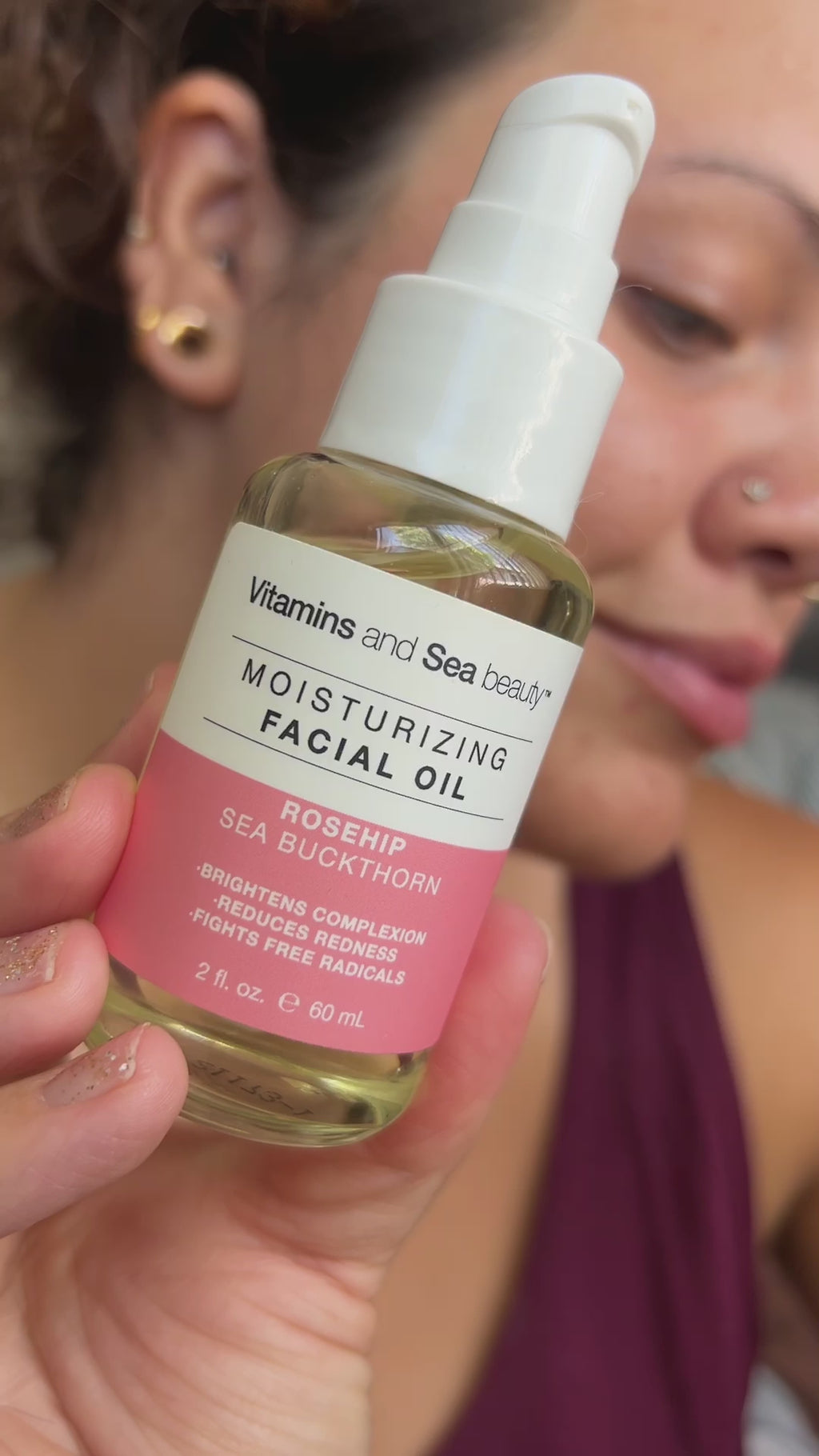 Rosehip + Sea Buckthorn Moisturizing Facial Oil